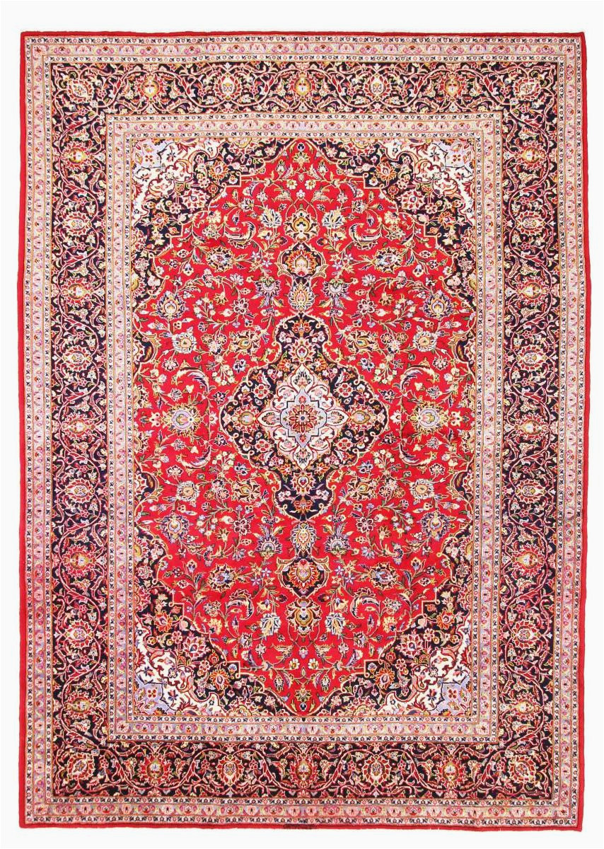 Red and Blue Persian Style Rug Carpet Wiki Kashan Persian Rugs origin Facts