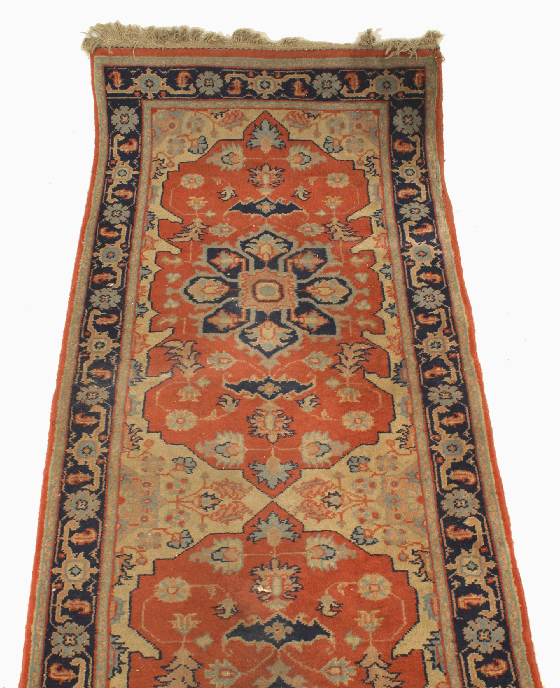 Red and Blue Persian Style Rug Persian Style Red Beige and Blue Runner Carpet 1