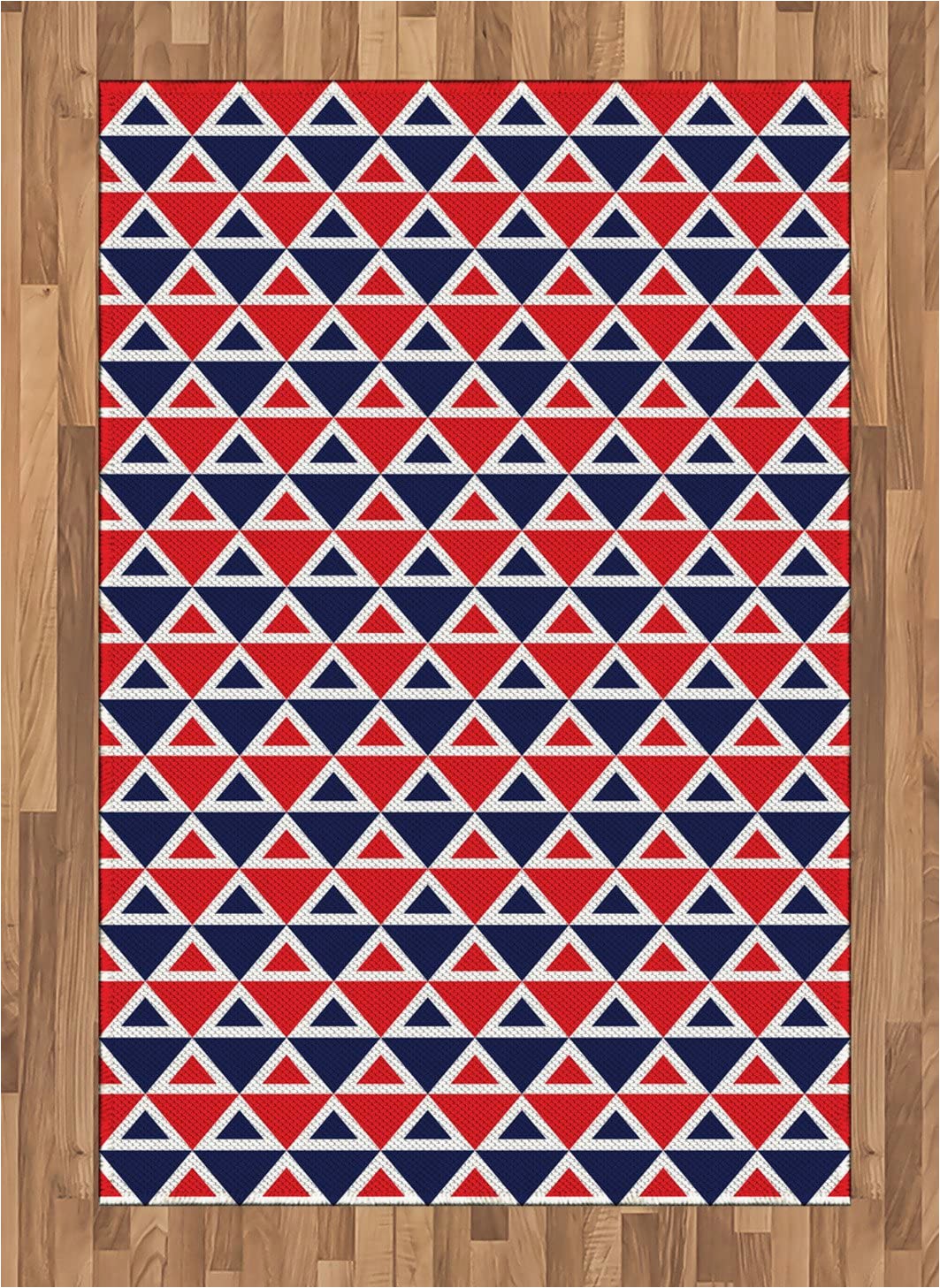 Red White and Blue Americana area Rugs Amazon Ambesonne Americana area Rug Usa Flag Inspired