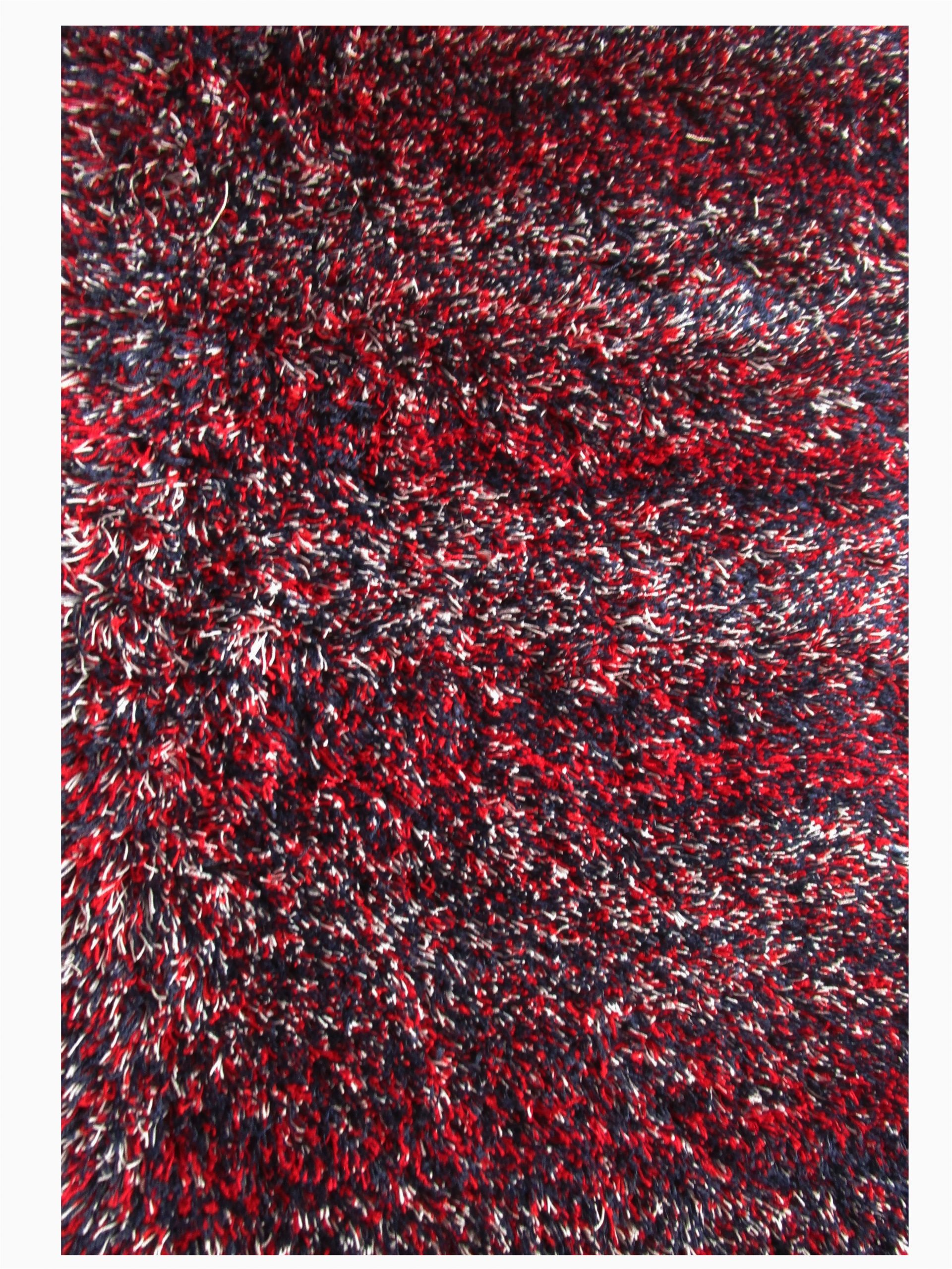 Red White Blue Rug America Red White and Blue Shag Rug