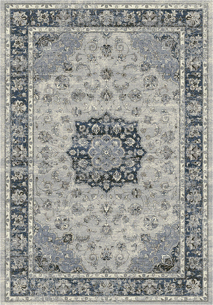 Silver Blue area Rugs Dynamic Rugs Ancient Garden 57559 9686 Silver Blue area Rug