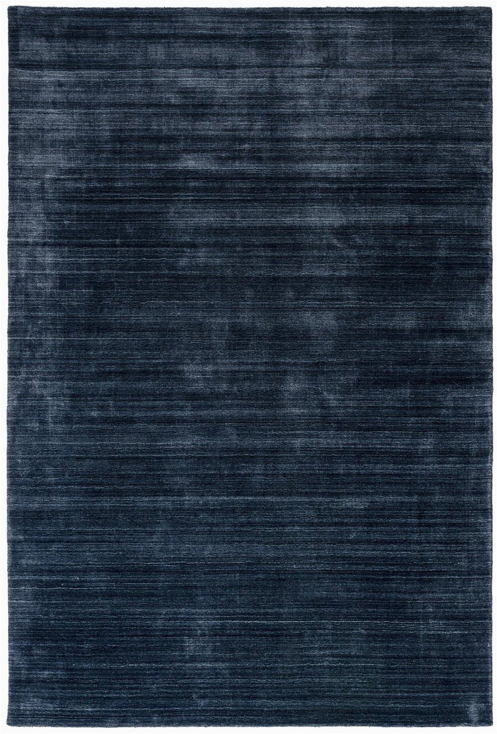 Solid Navy Blue Rug Midnight Plain Rug Navy Blue by Lilla Rugs In Rugs