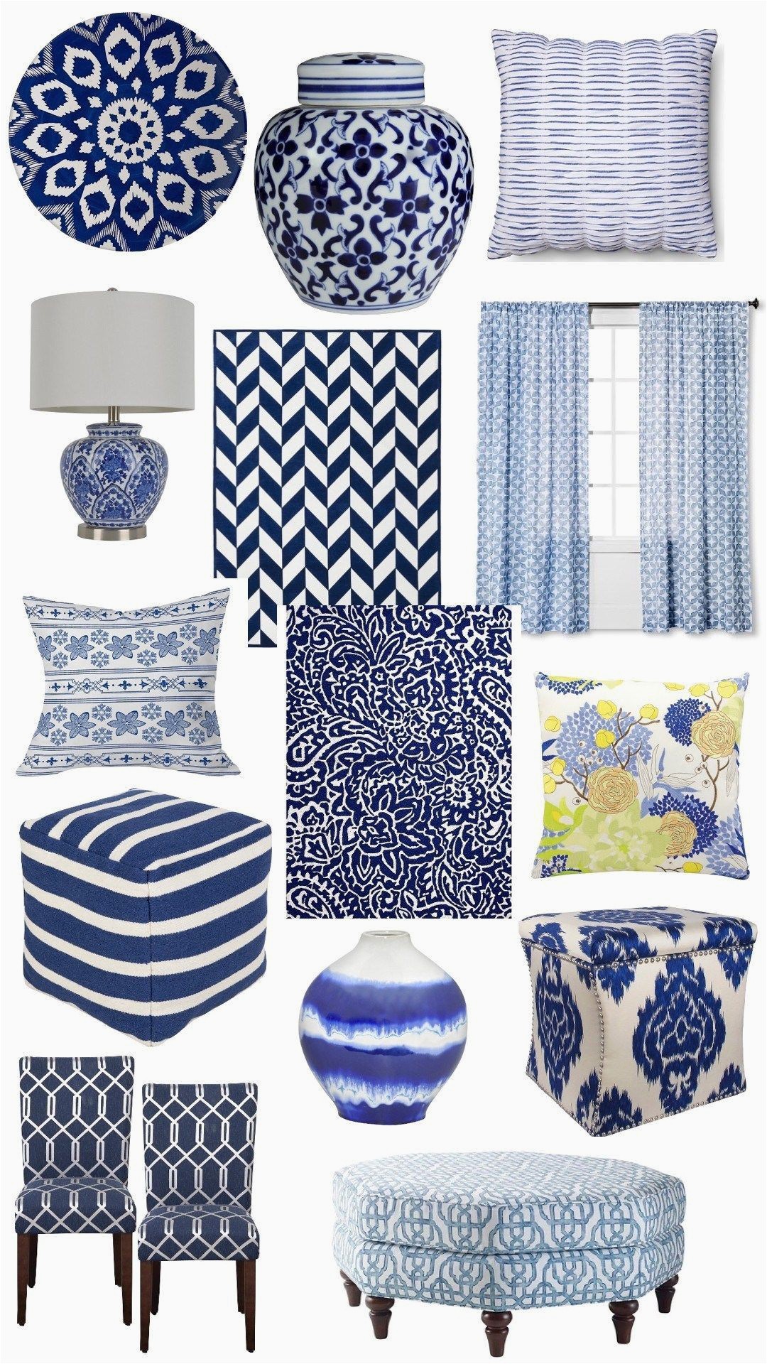 Target Blue and White Rug Blue and White Decor at Tar
