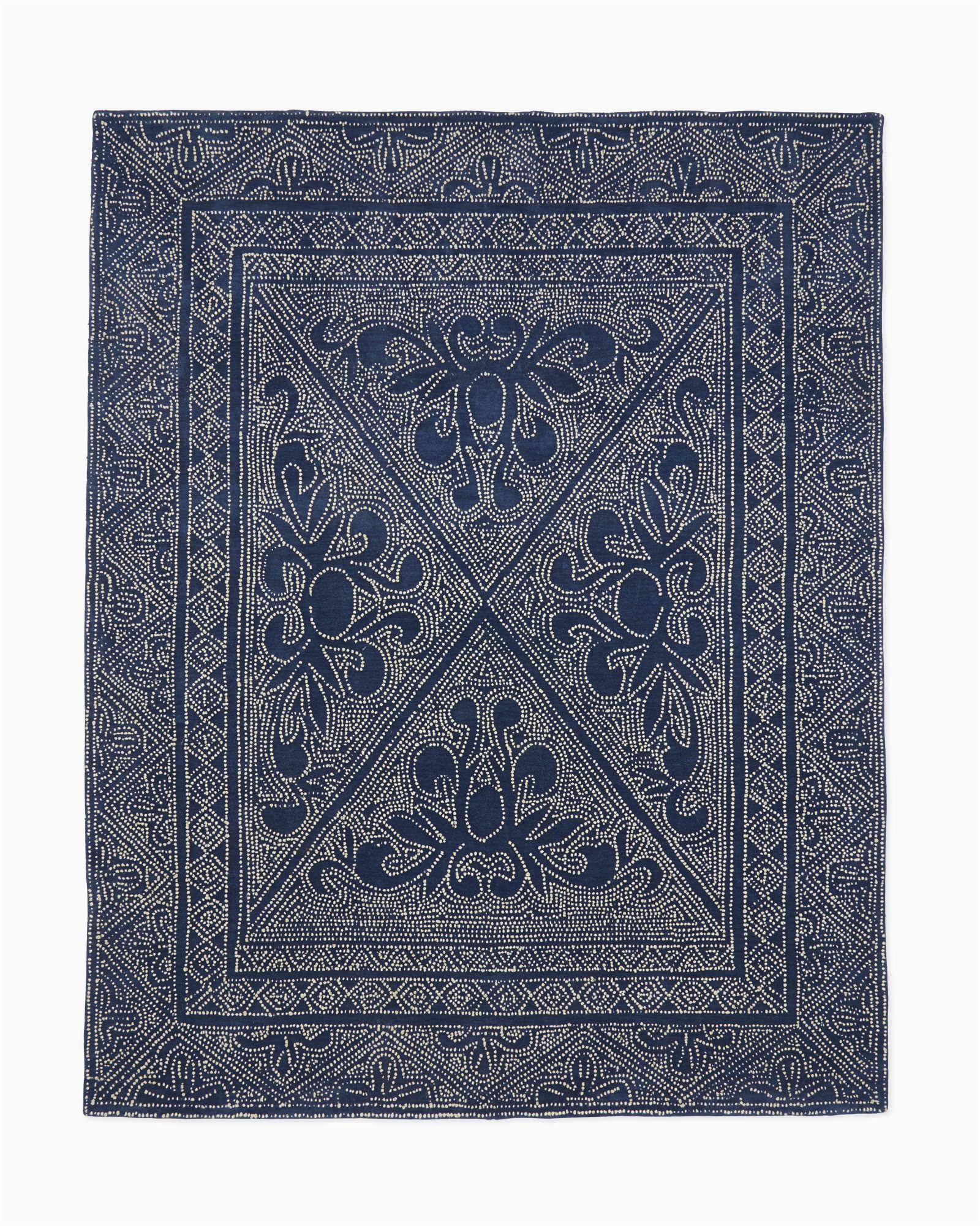 Target Blue and White Rug Mirabelle Rug In 2020