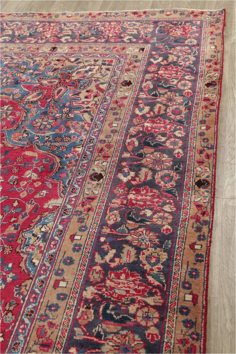 Vintage area Rugs 9 X 12 Vintage Floral Red Mashad Persian area Rug 9×12 In 2020