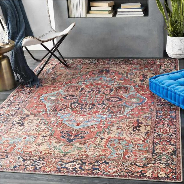 8×8 Blue area Rug Mark&day area Rugs, 8×8 Manche Traditional Square Bright Red/navy/wheat/ice Blue/grass Green/ivory area Rug (8′ Square)