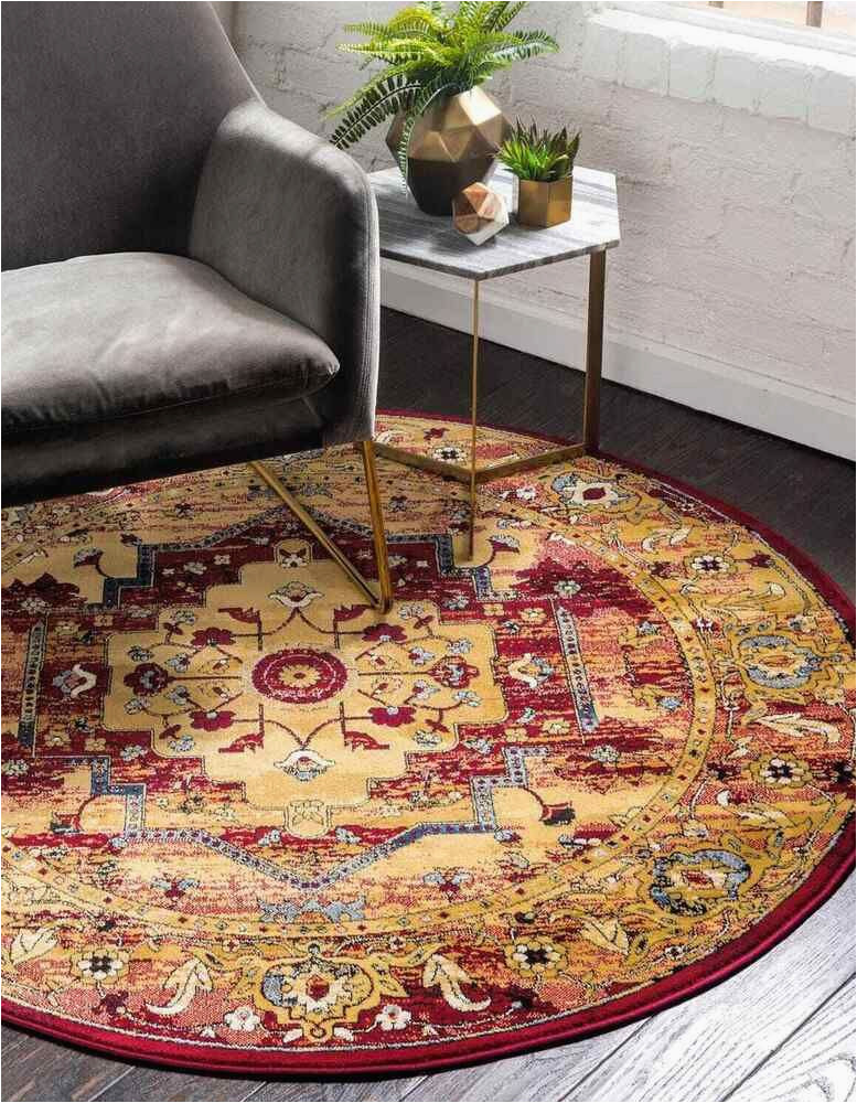 Bed Bath and Beyond Round Rugs 5 X 5 New Round Rug 43840 Uniqueloom Modern