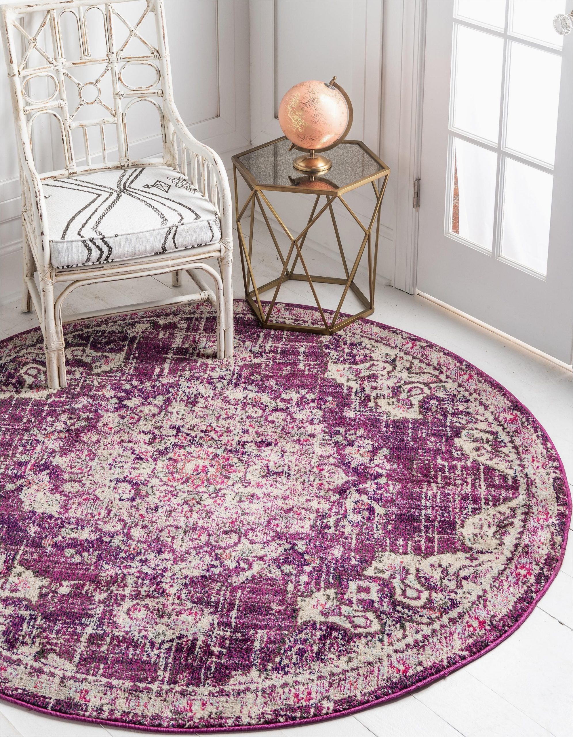 Bed Bath and Beyond Round Rugs Purple 6 X 6 Carrington Round Rug area Rugs Esalerugs
