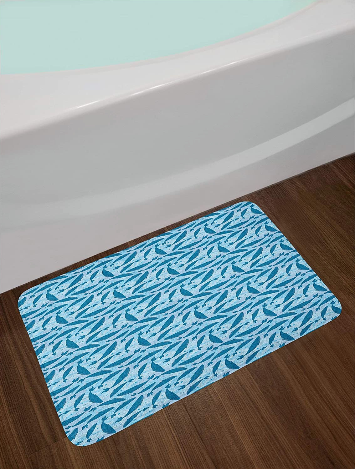 Best Non Slip Bath Rug Amazon Com Bath Rugs and Mats Big Blue Animals On Dotted