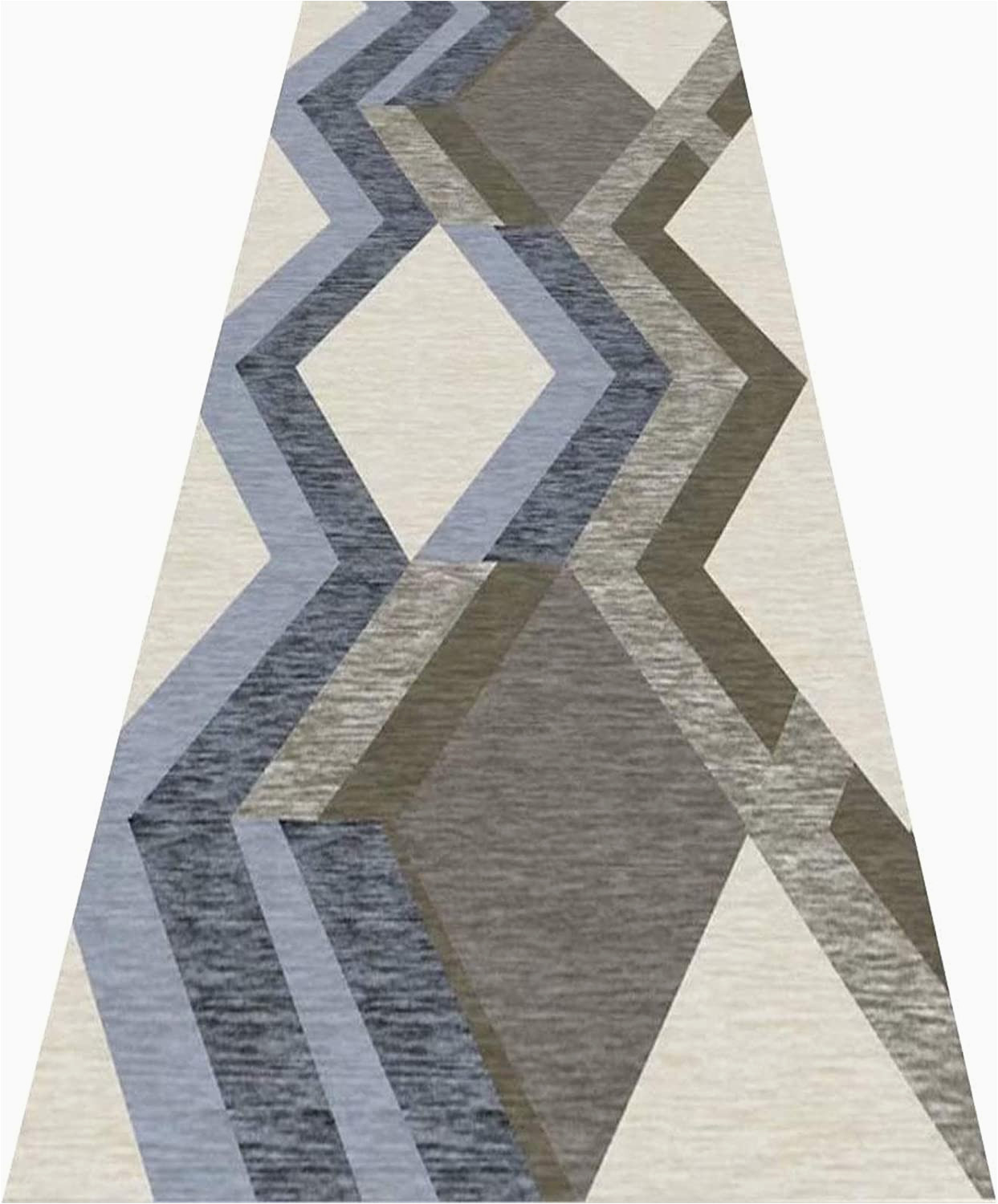 Blue and Grey Runner Rug Yjrbz Rugs Runner Rug for Hallways, Grey, Blue, Beige, Geometric …