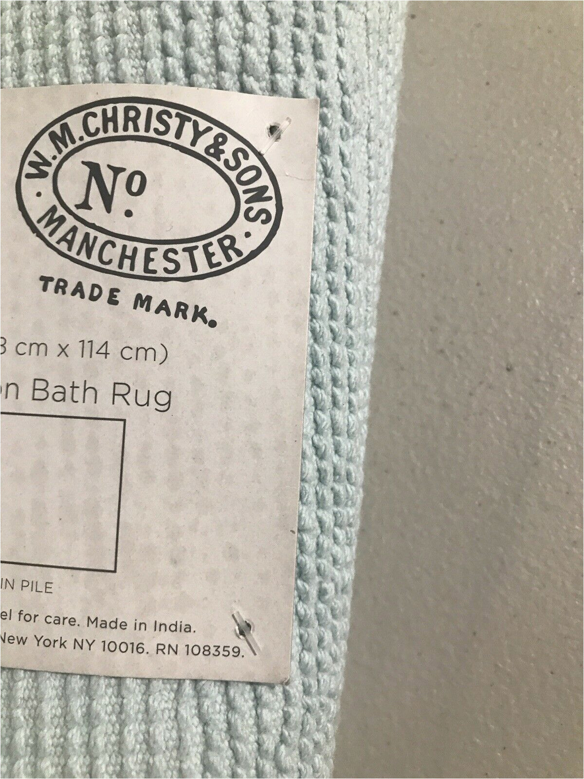 Christy Drylon Microfiber Bath Rug Savile Row by Christy 100turkish Cotton Bath Rug Mat 27x 45 Ice Blue Est 1850
