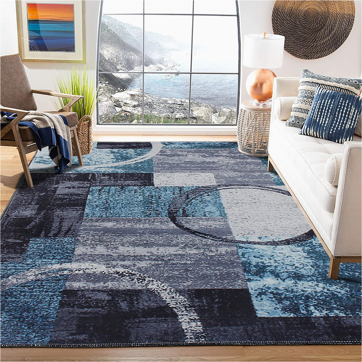 Contemporary Living Room area Rugs Large Modern area Rugs for Living Room In Home, Floor Carpet Mat, Bedroom Dining Room Home Decor Rugs