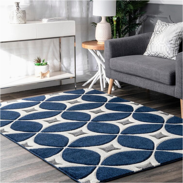 Grey and Navy Blue Rug Geometric Navy/gray/white area Rug
