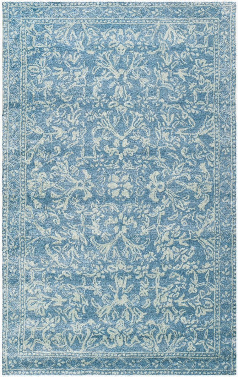 Martha Stewart Blue Rug Safavieh Martha Stewart Msr3820b Blue – Ivory area Rug