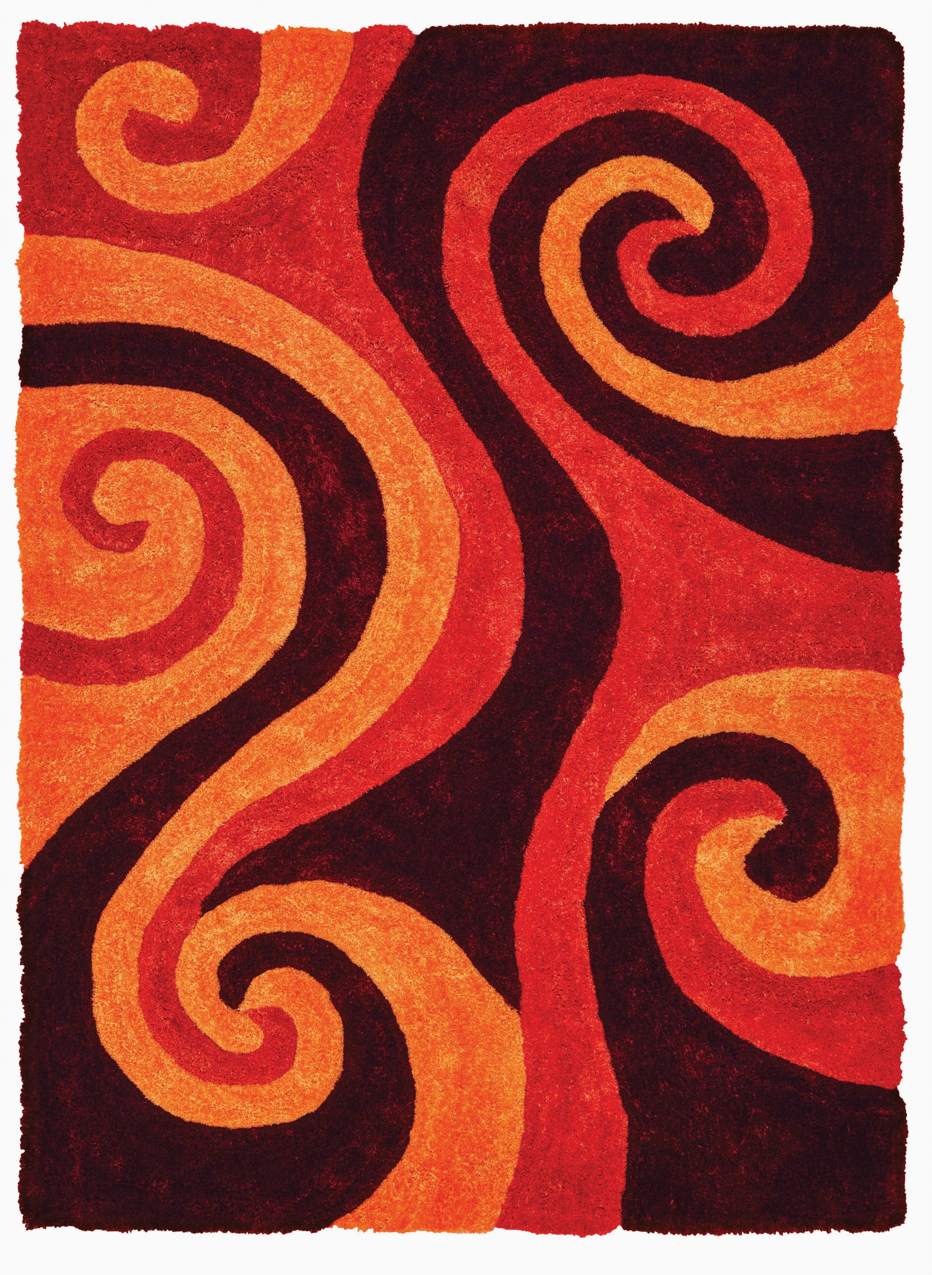 wrought studio fitts redburnt orange area rug w ml