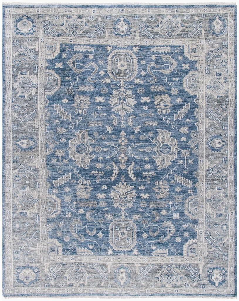 Safavieh Wool Rug Blue Safavieh Clearance Samarkand Srk109m Blue Rug