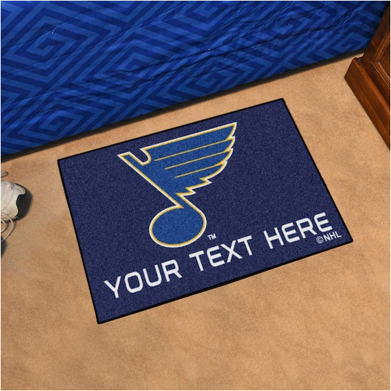 St Louis Blues Rug Personalized Nhl St. Louis Blues Decor Products Roundel Rug – Etsy