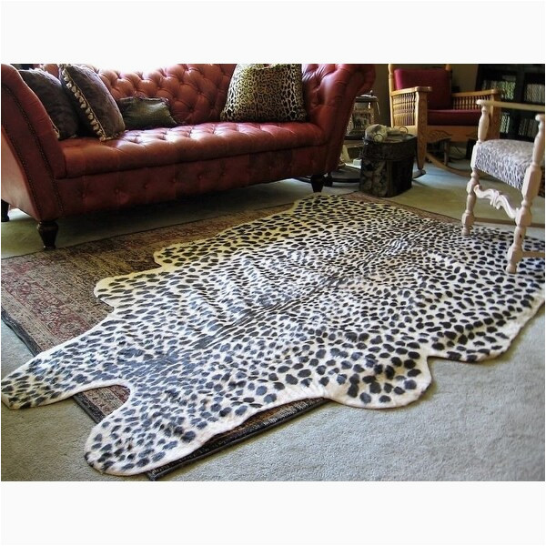 Acadia Cheetah Faux Cowhide Black area Rug top Product Reviews for Erin Gates by Momeni Acadia Animal Print …