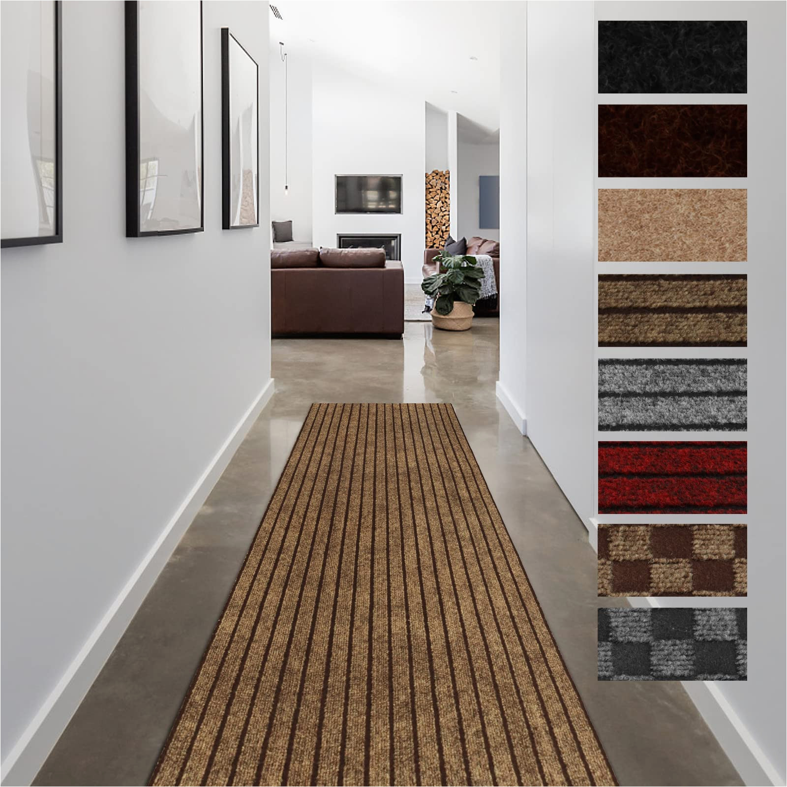 Amazon area Rugs and Runners Freadem Runner Rugs for Hallways, 2ft X 6ft Non Slip Kitchen area Rug Entryway Runner Laundry Room Rug, Indoor Outdoor Carpet Runners with Rubber …