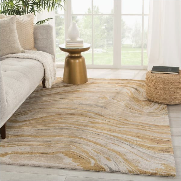 Cream Colored area Rugs for Sale Porch & Den Beckham Handmade Abstract Gold/ Beige Wool-blend area …