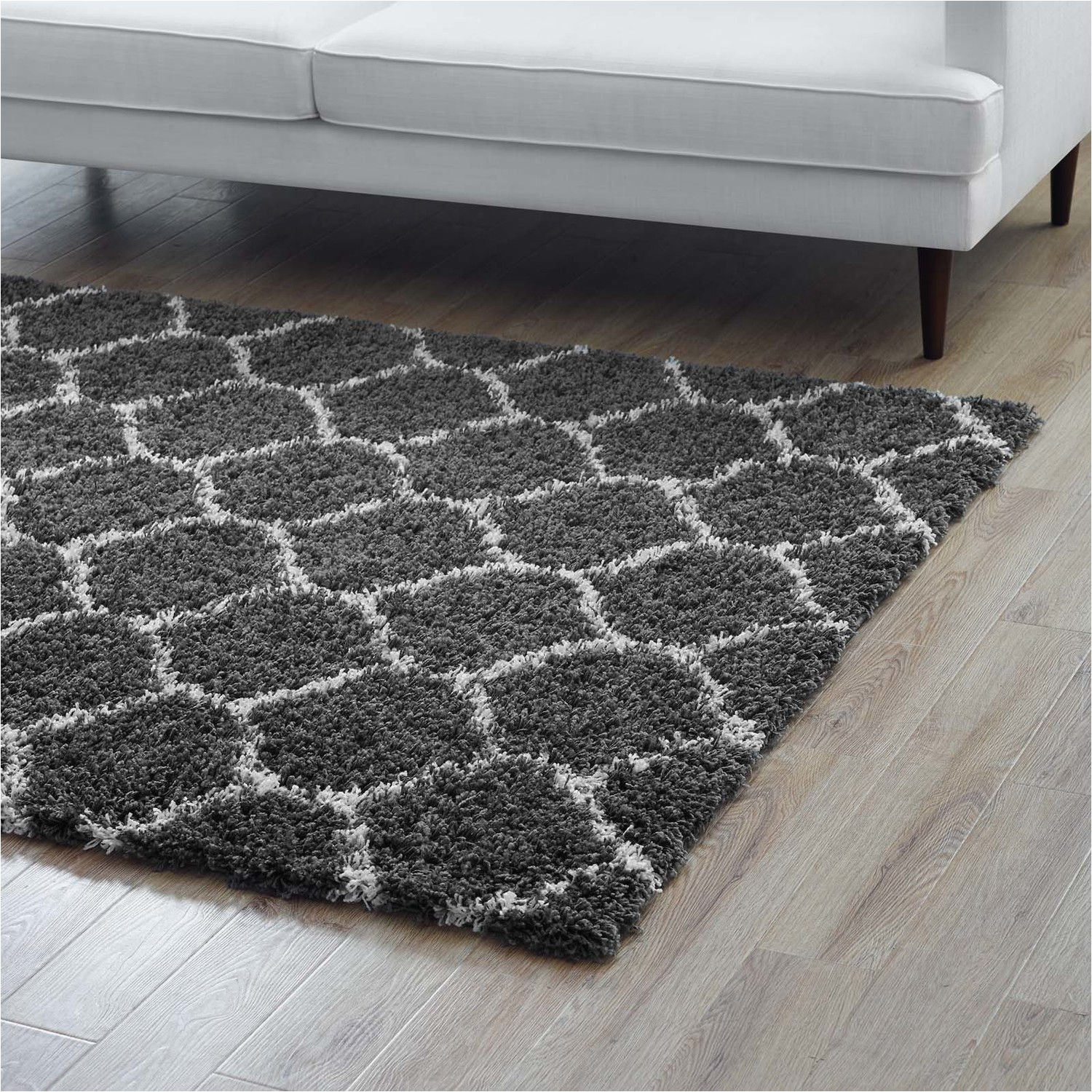 Dark Gray area Rug 8×10 solvea Dark Gray/ivory 8×10