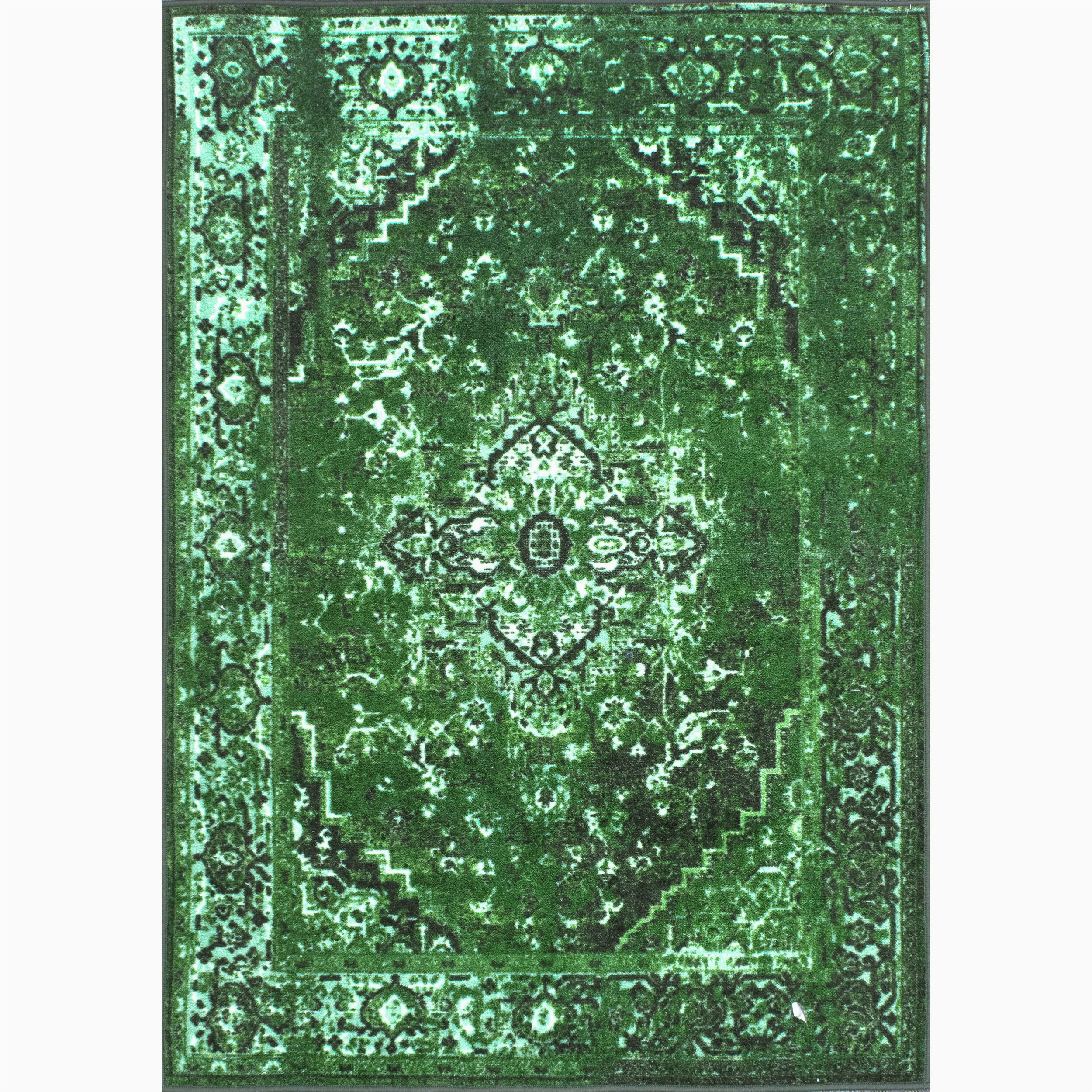Home Depot Nylon area Rugs Nuloom Reiko 8 X 10 Green Indoor Distressed/overdyed Vintage area …