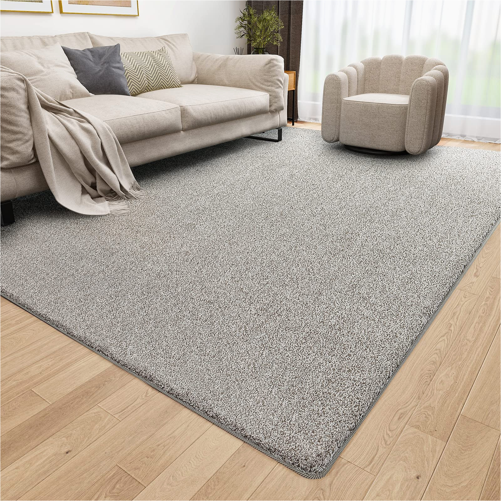 Modern area Rugs 4 X 6 Color G area Rugs, 4×6 Feet area Rugs for Living Room, soft Comfortable Large Rugs for Bedroom, Modern Floor Carpet, Non-slip Machine Washable Shag …