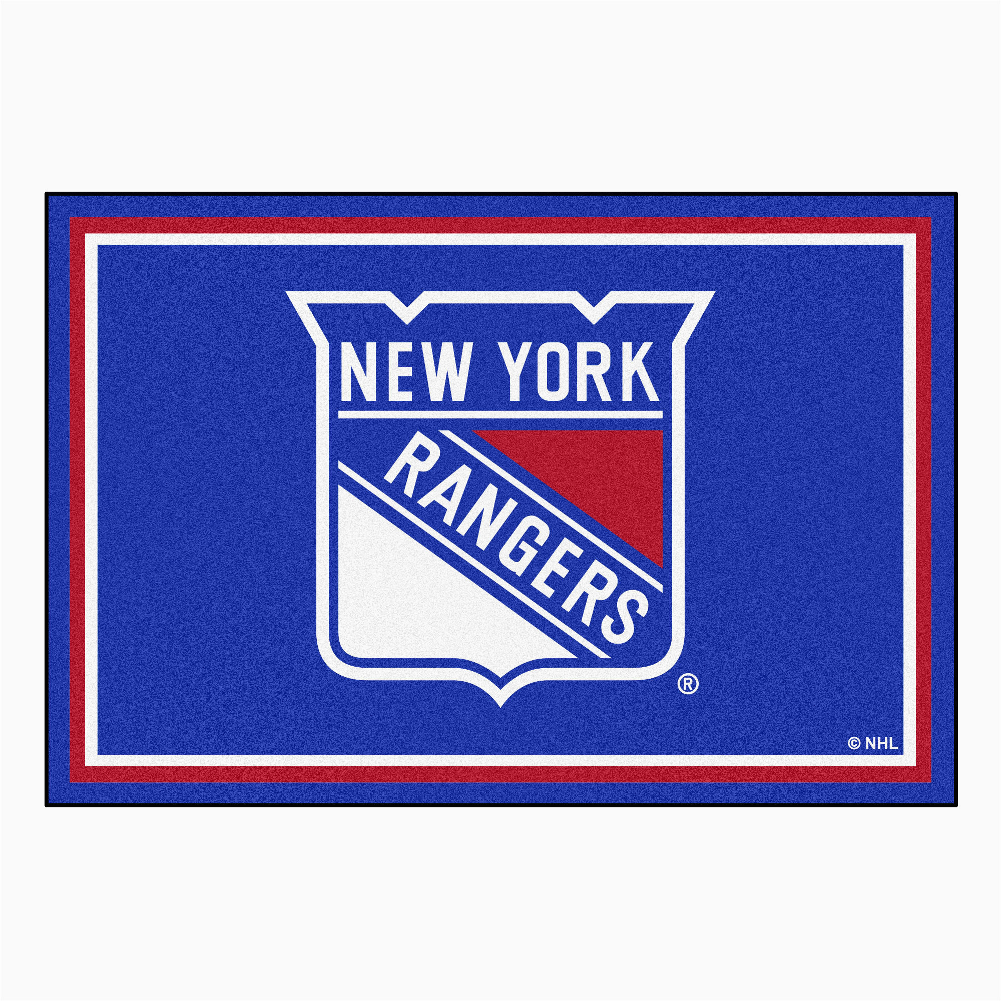 New York Rangers area Rug Nhl – New York Rangers 5’x8′ Rug