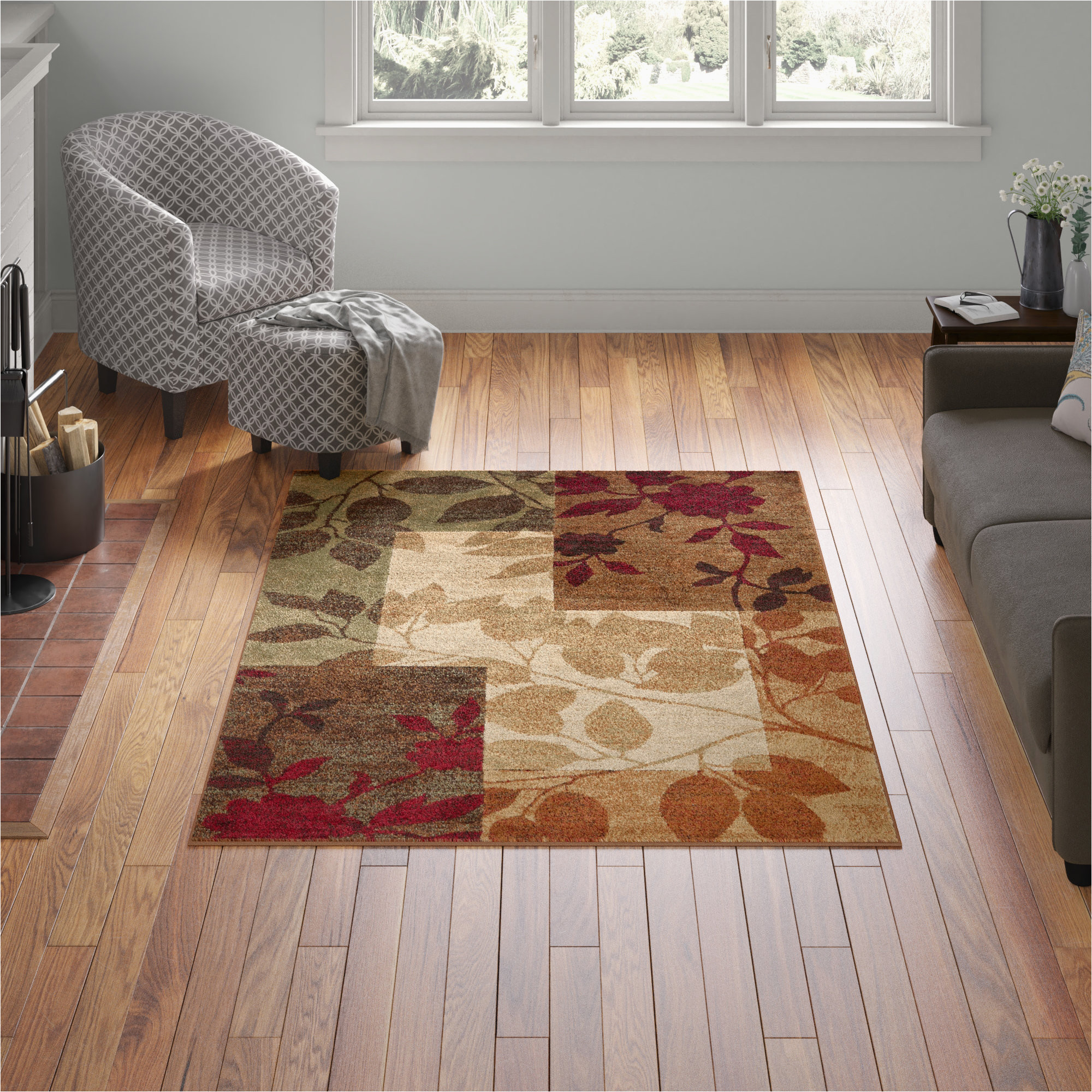 Red Brown Beige area Rug andover Millsâ¢ Nadell Floral Beige/brown/burgundy Red area Rug …