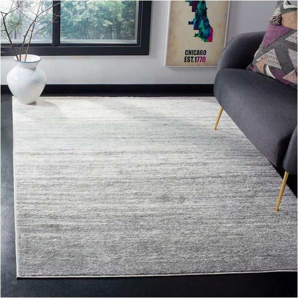 Silver area Rug 6 X 9 Safavieh Adirondack Ivory/silver 6 Ft. X 9 Ft. solid area Rug …