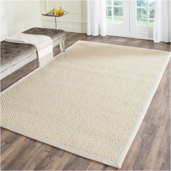 Solid Color area Rugs with Borders Safavieh Giesela Natural Fiber Chunky solid Color Sisal area Rug …
