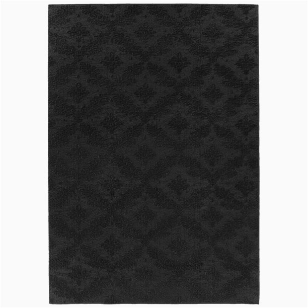 12 Foot by 12 Foot area Rugs Garland Rug Charleston 12 Ft. X 12 Ft. Large area Rug Black