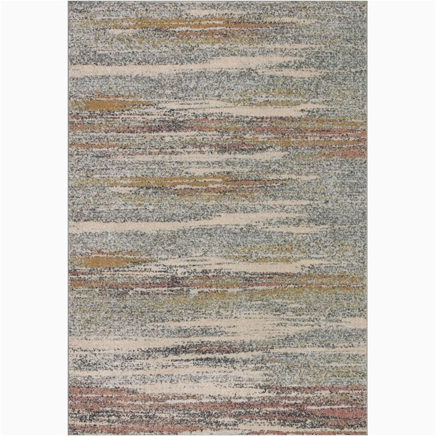 18 X 18 area Rug Loloi Ii Bowery Bow-04 Pebble / Multi Abstract area Rug 18″ X 18″ Sample