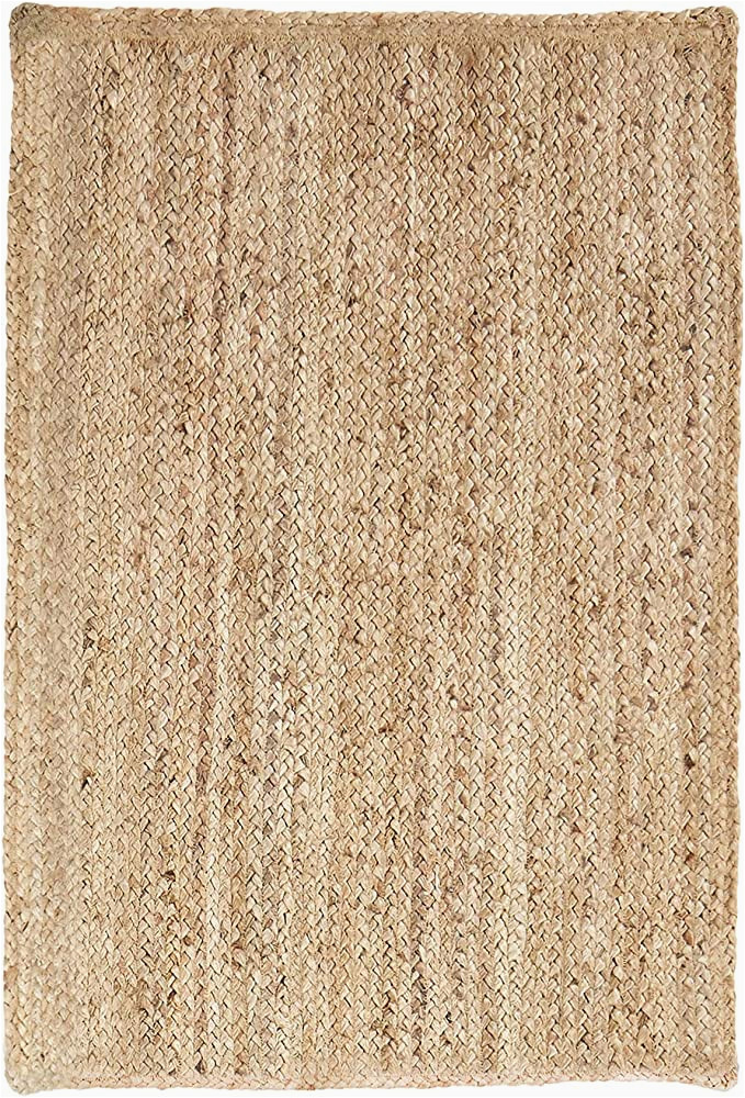 Best Natural Fiber Rug for High Traffic areas Superior Hand Woven Natural Fiber Reversible High Traffic Resistant Braided Jute area Rug, 8′ X 10′