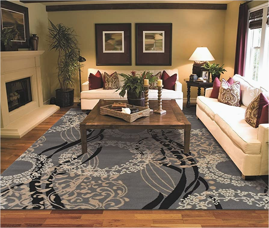 Best Place to Buy Large area Rugs Amazon.com: Large area Rugs for Living Room 8×10 Gray : Home & Kitchen