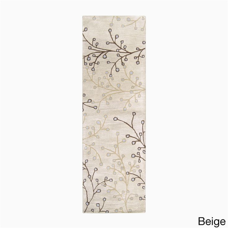 Hand Tufted Sakura Branch Floral Wool area Rug Pin On area Rugs