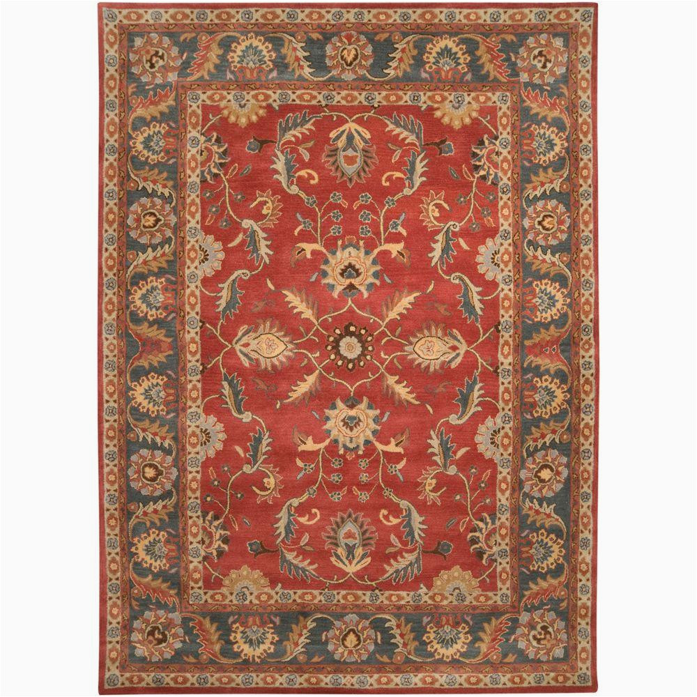 Home Depot area Rugs 12 X 14 Artistic Weavers John Rust Red 10 Ft. X 14 Ft. area Rug area …