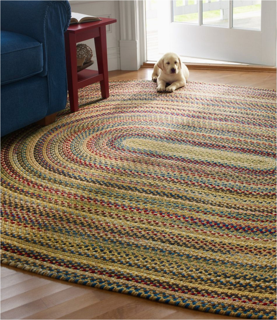 Ll Bean Home area Rugs L.l.bean Braided Wool Rug, Oval