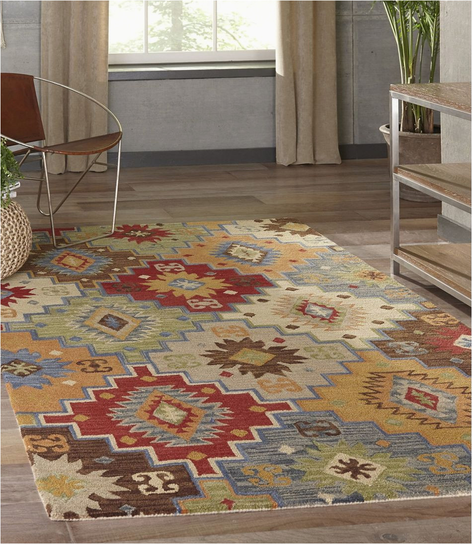 Ll Bean Home area Rugs Lodge Wool Hooked Rug