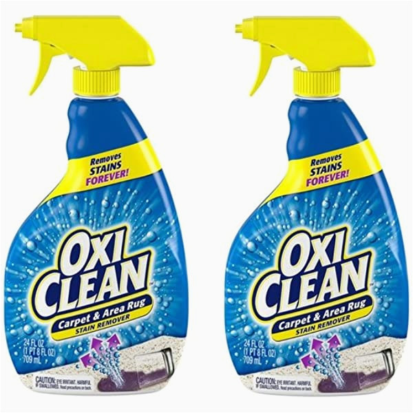 Oxiclean Carpet area Rug Stain Remover Spray Oxiclean Carpet and area Rug Stain Remover Spray, 24 Ounce 2 Pack …