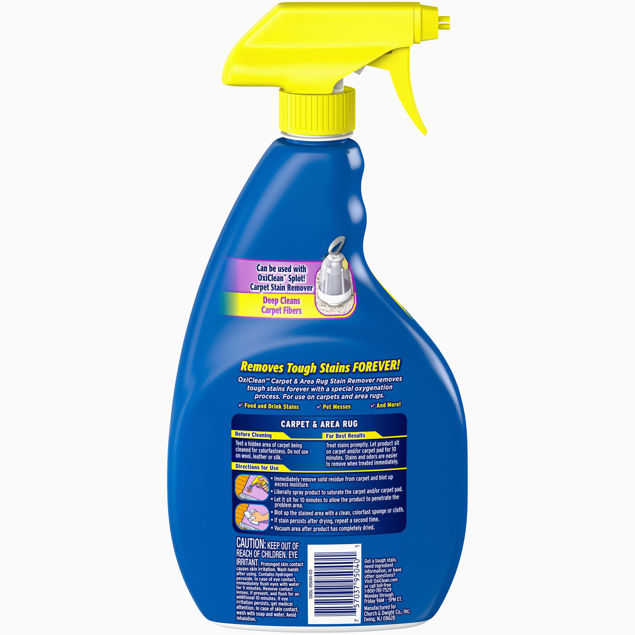 Oxiclean Carpet area Rug Stain Remover Spray Oxiclean Carpet & area Rug Stain Remover Spray, 24 Oz.