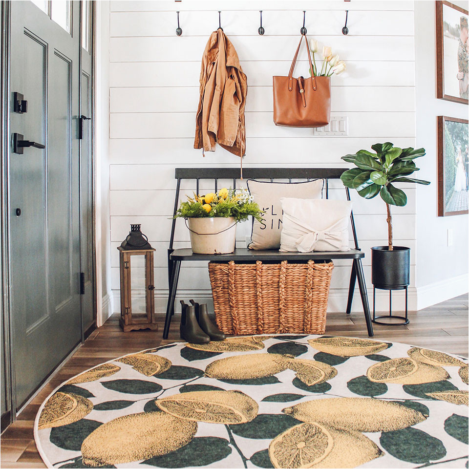 Round area Rugs for Foyer 8 Easy Ways to Elevate Your Entryway Ruggable Blog