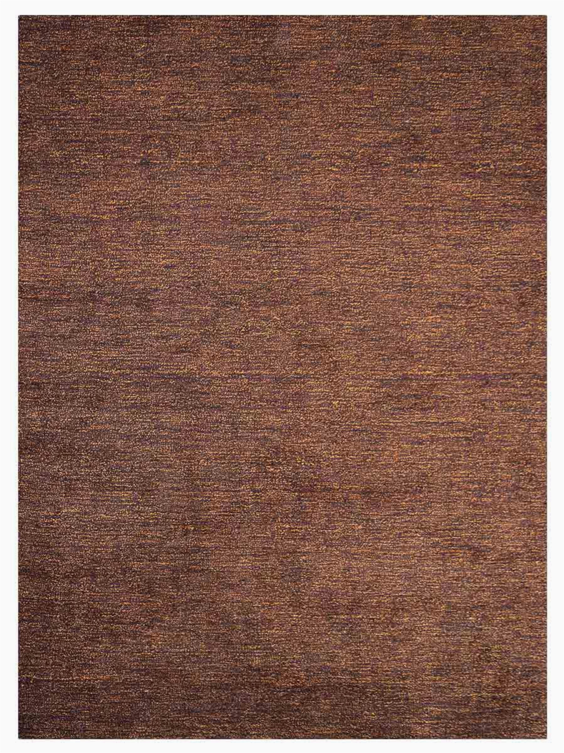 Solid Dark Brown area Rug Hand Knotted Gabbeh Silk area Rug solid Brown Gold Bbh Homes – Etsy.de