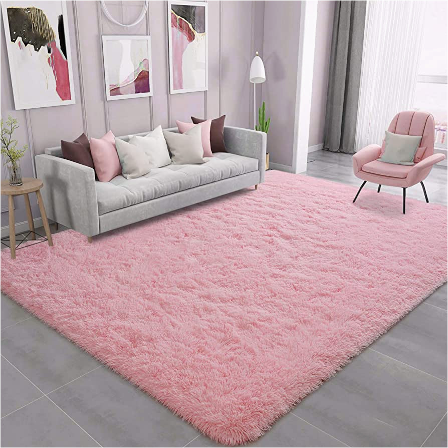 Super Cheap Large area Rugs Ompaa Fluffy Rug, Super soft Fuzzy area Rugs for Bedroom Living Room – 6′ X 9′ Large Plush Furry Shag Rug – Kids Playroom Nursery Classroom Dining …