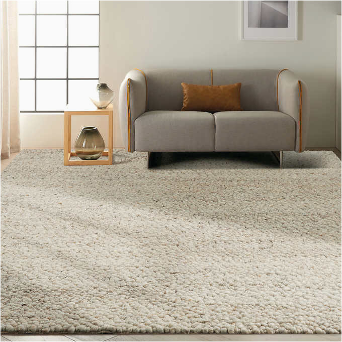 Thick Pile Wool area Rugs Calvin Klein Wool area Rug, Cloud Costco