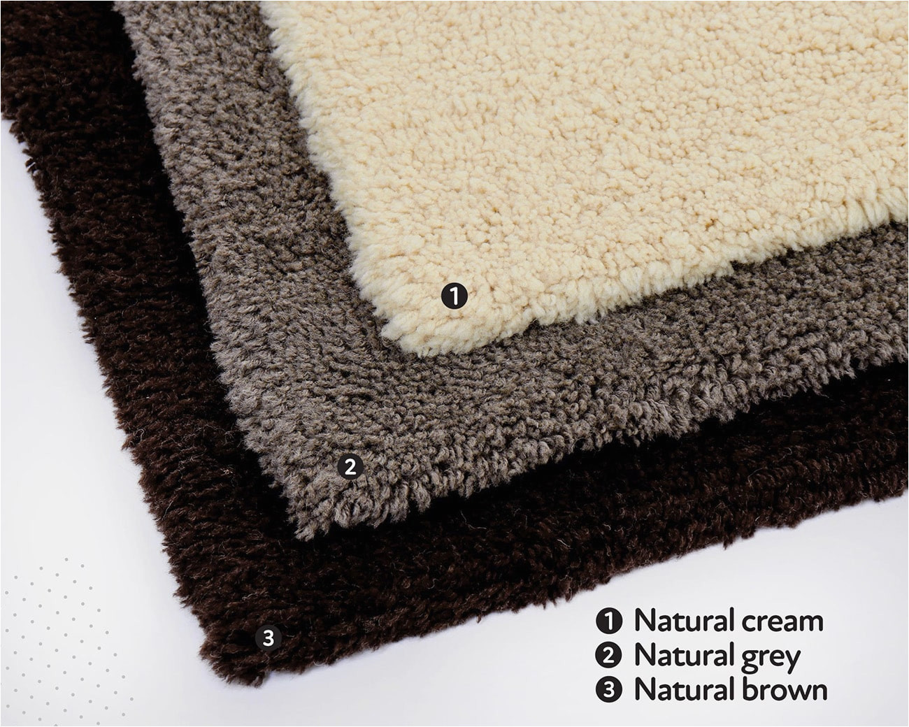 Thick Pile Wool area Rugs Custom High Pile Wool Rug Home Of Wool All-natural Bedding & Decor