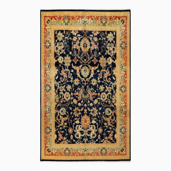 10×12 area Rug Home Depot solo Rugs Mogul, One Of A Kind Traditional Blue 8′ 10″ X 12′ 0 …