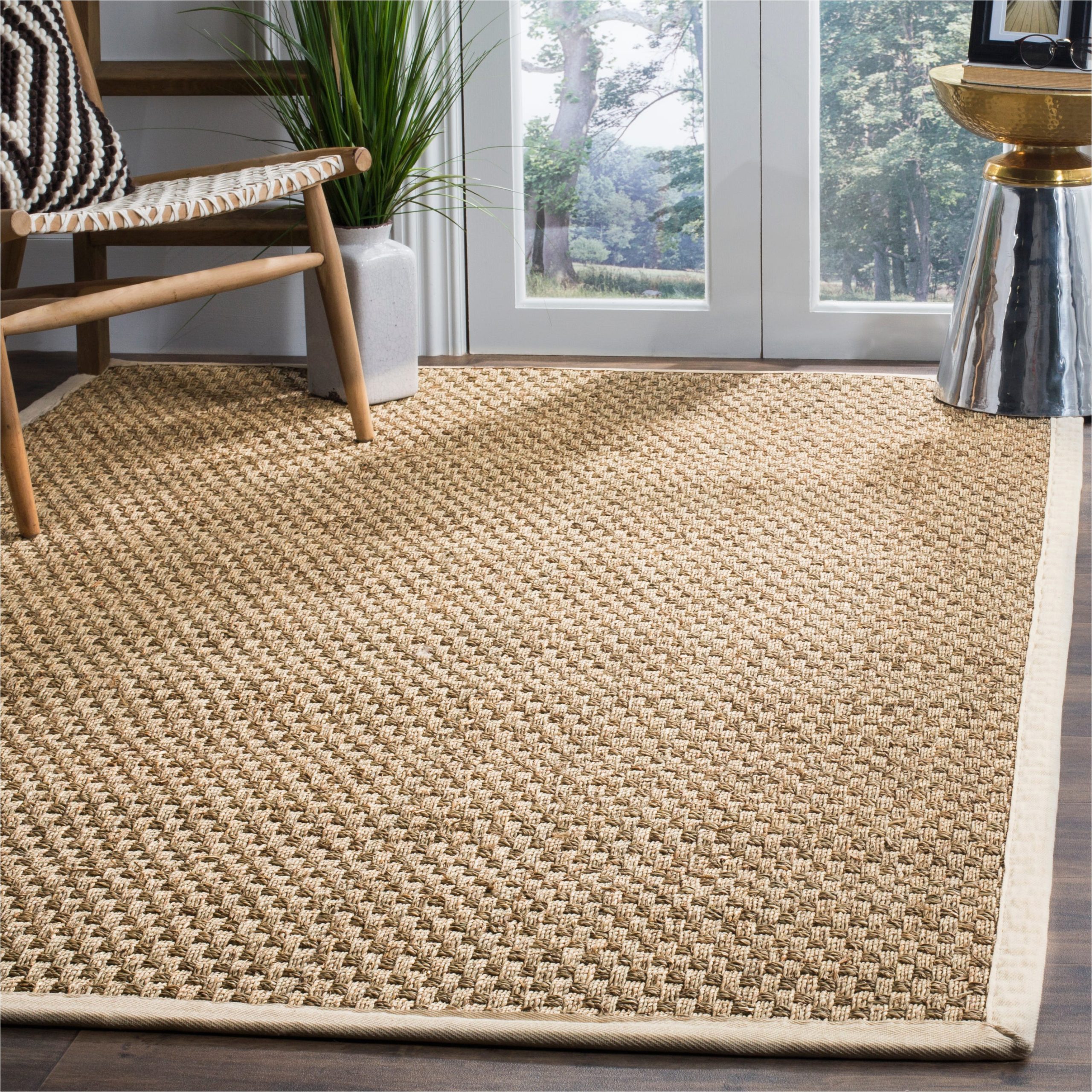 Abrielle Power Loom Natural Ivory area Rug Highland Dunes   Abrielle Power Loom Natural/ivory area Rug