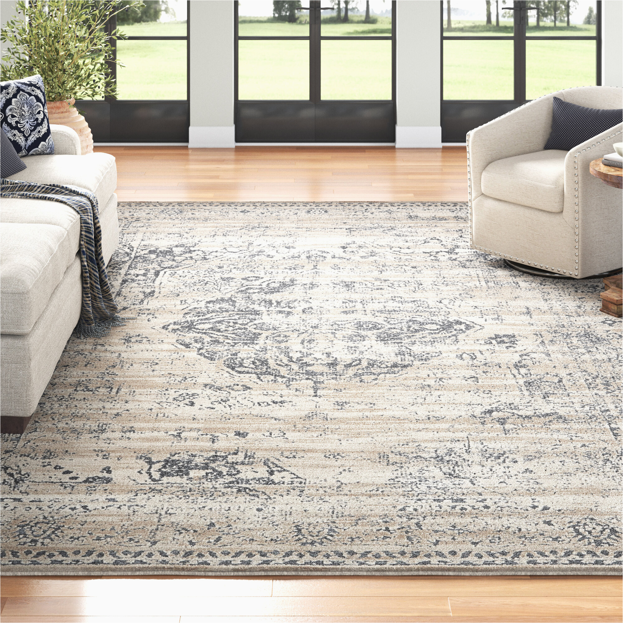 Area Rugs Near My Location Lapointe oriental Dark Blue/beige area Rug