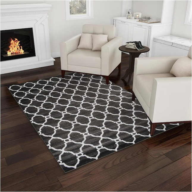 Cheap area Rugs 5 X 7 Hastings Home Hastings Home Rugs 5 X 7 Charcoal Gray and Ivory …